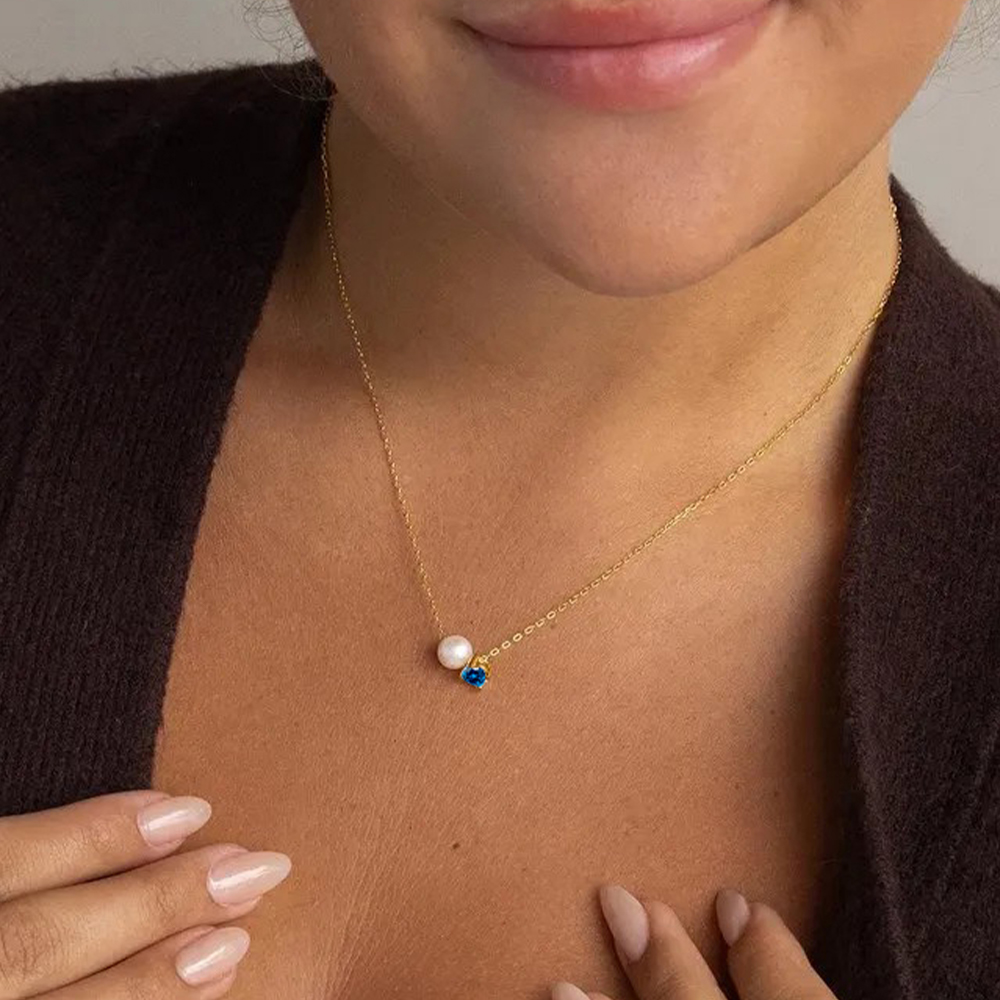 EMANCO Modny Naszyjnik z Imita – Birth Flower Necklace recenzja i cena