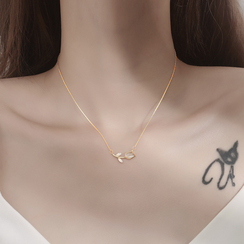 Naszyjnik ze stali nierdzewnej – Birth Flower Necklace recenzja i cena
