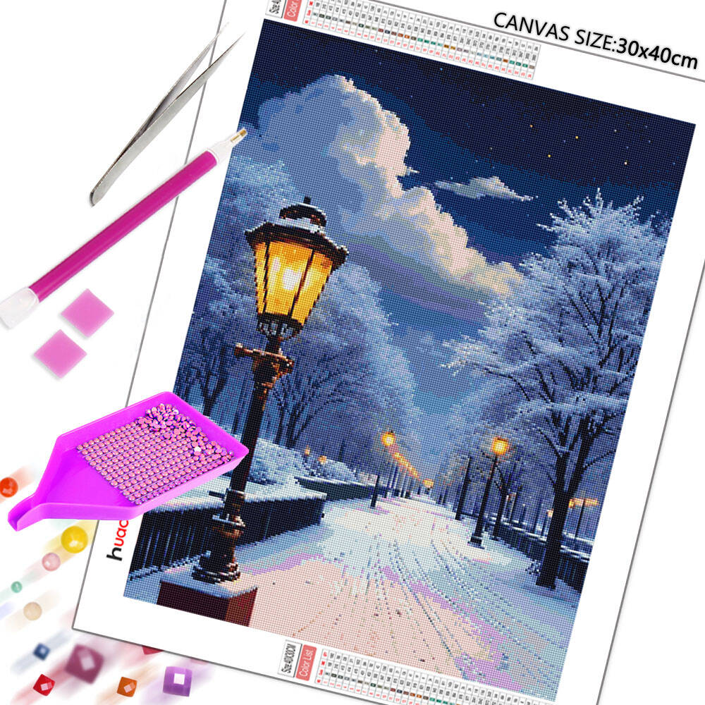 5D DIY Diamentowy Haft Ulica Z – Photo Mosaic Print recenzja i cena
